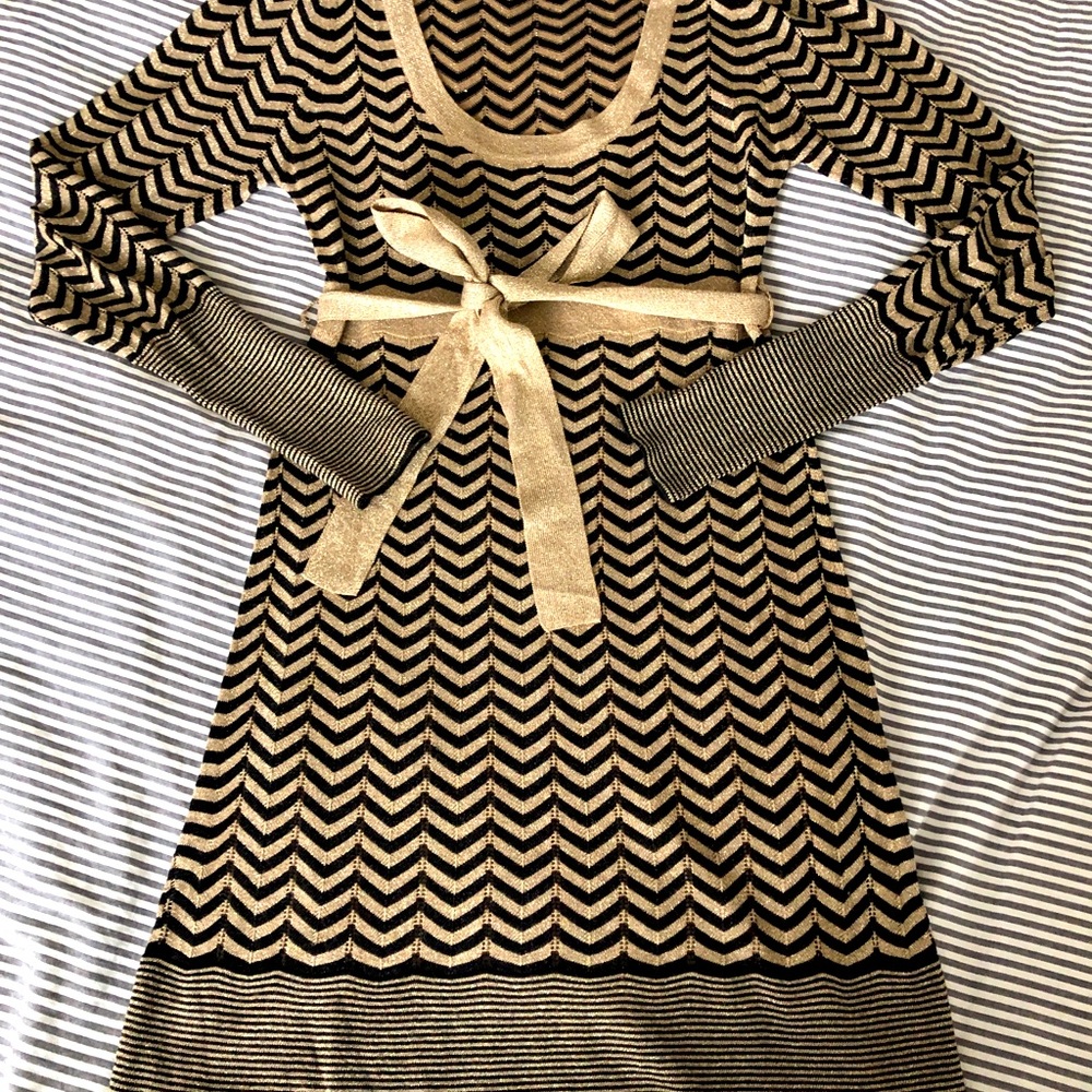 Mango knit mini dress